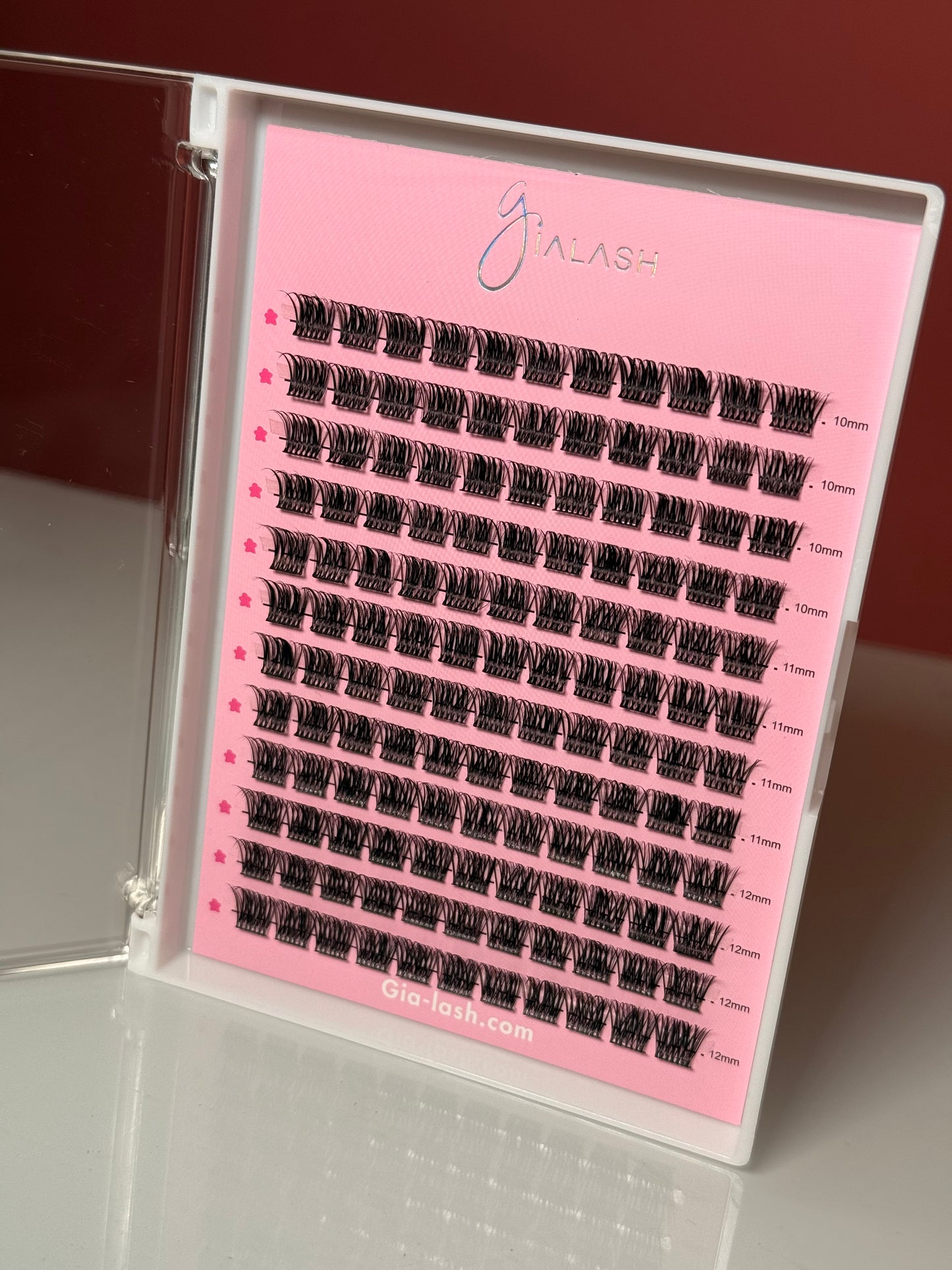 Classic Glam Tray - BLACK 140 Clusters (Size 10mm-12mm)