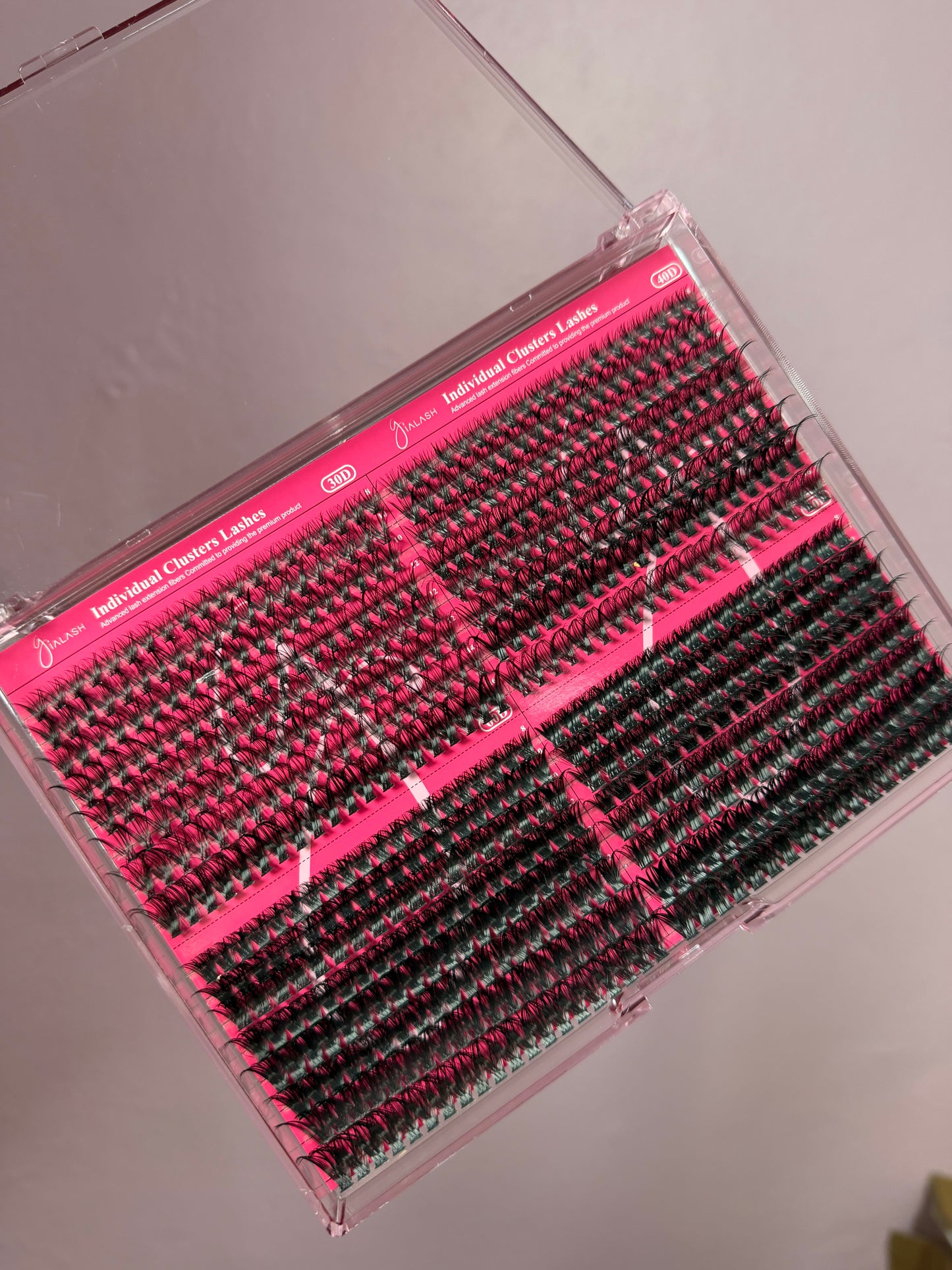 Individual Lash Clusters 4 Volumes – C Curl | Special Batch